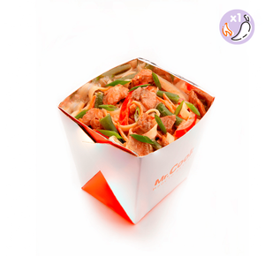 Пшеничная лапша в сливочно-остром соусе - заказать wok Симферополь