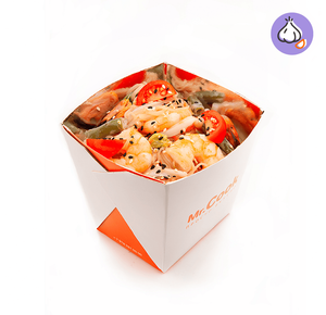Лапша сливочная c морепродуктами - заказать wok Симферополь