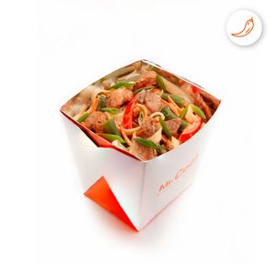 Пшеничная лапша в сливочно-остром соусе - заказать wok Симферополь