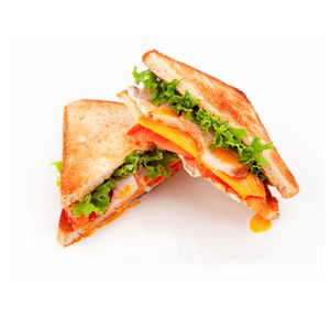 Сэндвич с яйцом и курицей - заказать завтраки Симферополь