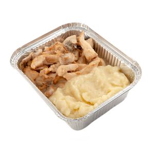 Куриное филе  с картофельным пюре - заказать вторые блюда Симферополь