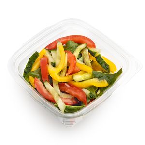 Салат со шпинатом и овощами - заказать веганское Симферополь
