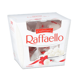 Конфеты RAFFAELLO с цельным миндальным орехом в кокосовой обсыпке, 150г - заказать конфеты Севастополь