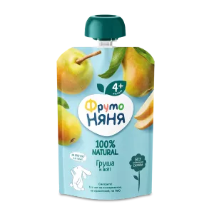 ФРУТОНЯНЯ Пюре 90г груша натуральное - заказать пюре Симферополь
