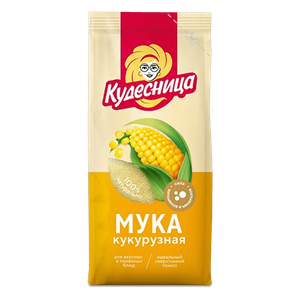 КУДЕСНИЦА Мука КУКУРУЗНАЯ 500гр/10шт - заказать мука Симферополь