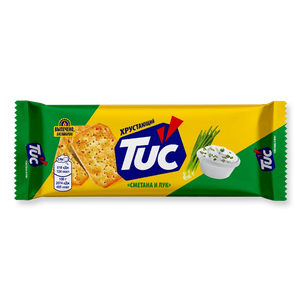Крекер TUC Сметана и лук, 100г - заказать печенье Севастополь
