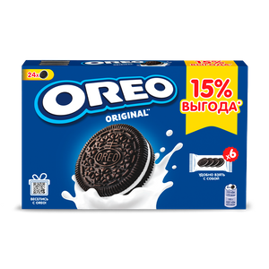OREO 228 г нач. с ванильным вкусом печенье с какао - заказать печенье Симферополь