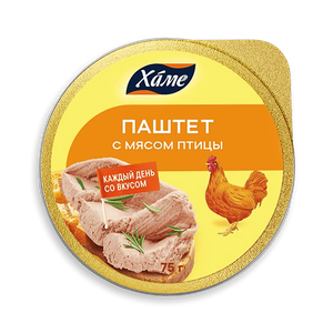 Паштет Hame с мясом птицы, 75г - заказать консервы Симферополь