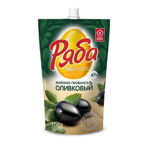 Майонез ТЗ Ряба Классический Оливковый 50,5% 630г - заказать соуса Симферополь