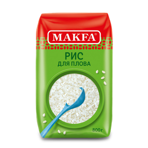 Рис для плова Макфа 800г - заказать крупы Симферополь