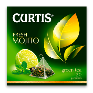 Чай Curtis Fresh Mojito зеленый 20шт - заказать чай Севастополь