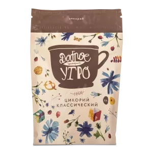 Доброе утро Цикорий классический м/у 80г*36шт - заказать напитки прочие Симферополь