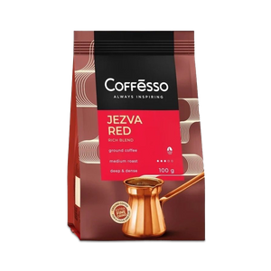 Кофе Coffesso JEZVA RED молотый 100г - заказать кофе Симферополь