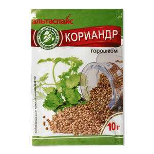 Кориандр горошком Альтаспайс, 10г - заказать специи Севастополь
