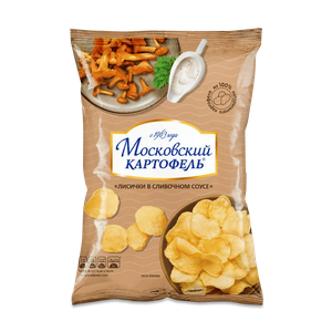 Картофель Московский хруст. со вкусом лисичек в сливочном соусе 60 г - заказать  Севастополь