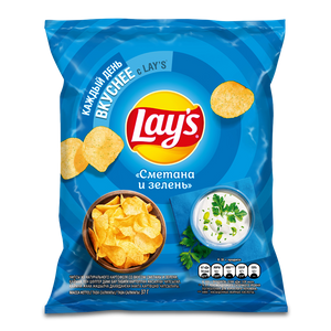 Lays сметана и зелень, 70г - заказать  Севастополь