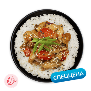 АКЦИЯ WOK "Острый рис с курицей" - заказать wok Керчь