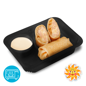 Блинчики ветчина с сыром 160/50г - заказать блины Симферополь