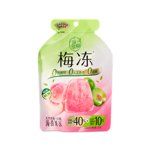 Конжаковое желе зеленая слива и персик - заказать сладости Симферополь