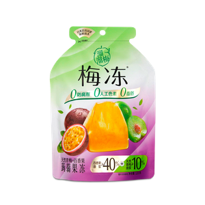 Конжаковое желе зеленая слива и маракуйя - заказать сладости Симферополь