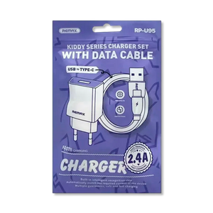 Кабель+блок REMAX RP-U95c 2,4A Белый - заказать  Симферополь