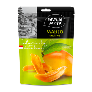 Манго сушеное Вкусы мира - заказать  Симферополь