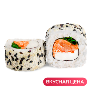 Ролл с жареным лососем - заказать  Ялта