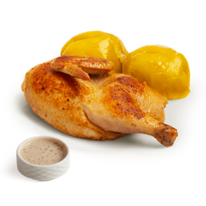Цыпленок корнишон на мангале - заказать вторые блюда Керчь